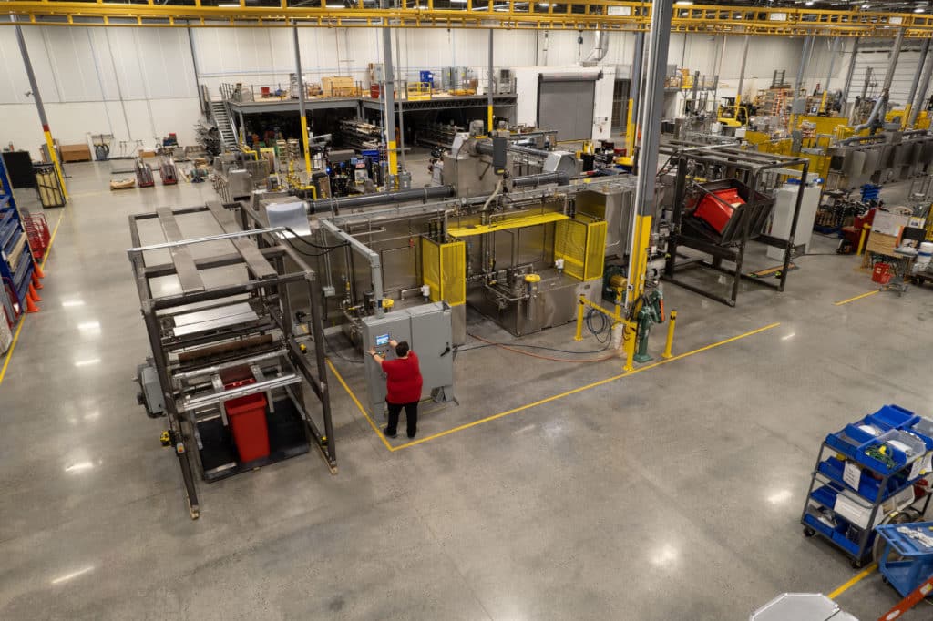 Tunnel Washer at Better Engineering Facility